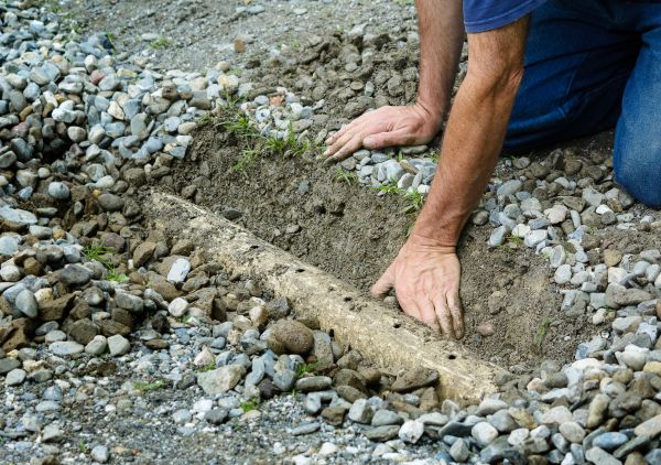 French Ditch Installation in West Chester