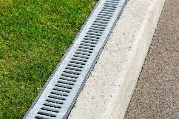 Courtyard Drain Installation in West Chester