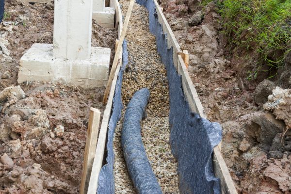 French Drain Installation in West Chester